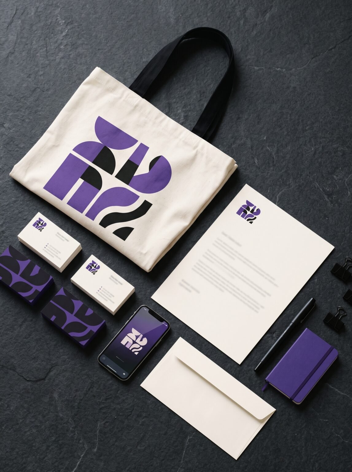 Brand identity mockup